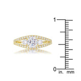 Genna 1.1ct CZ 14k Gold Delicate Classic Ring - JGI - Flyclothing LLC