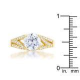 Irine 2.3ct CZ 14k Gold Classic Ring - JGI - Flyclothing LLC