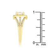 Marylin 2.5ct CZ 14k Gold Classic Ring - JGI - Flyclothing LLC