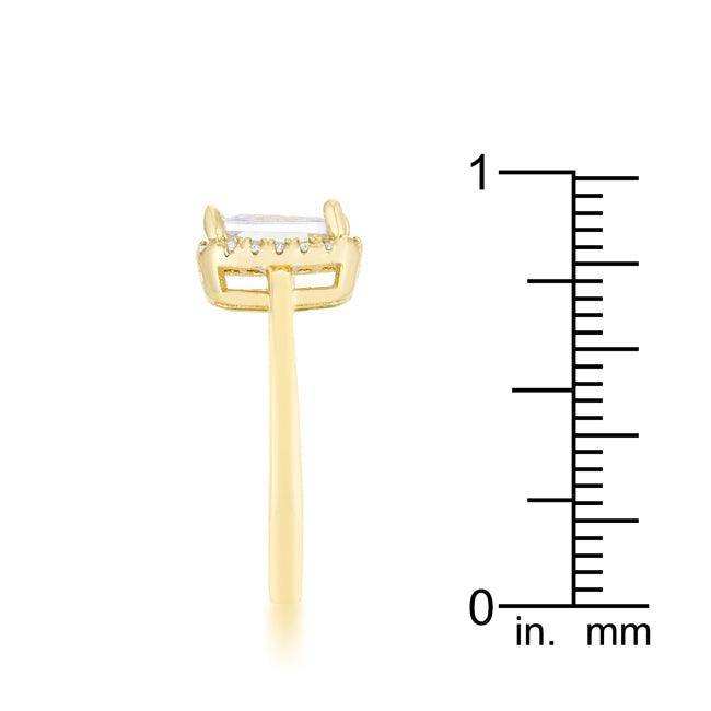 Mariane 2ct CZ 14k Gold Classic Ring - JGI - Flyclothing LLC