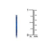 Teresa 0.5ct Sapphire CZ Stainless Steel Eternity Band - JGI - Flyclothing LLC