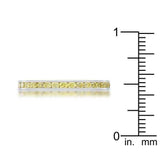 Teresa 0.5ct Jonquil CZ Stainless Steel Eternity Band - JGI - Flyclothing LLC
