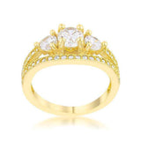 Geneviere 1.45ct CZ 14k Gold Classic Ring - JGI - Flyclothing LLC