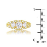 Geneviere 1.45ct CZ 14k Gold Classic Ring - JGI - Flyclothing LLC