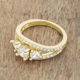 Geneviere 1.45ct CZ 14k Gold Classic Ring - JGI - Flyclothing LLC