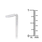 Christmas Tree 0.3ct CZ Rhodium Holiday Charm Ring - JGI - Flyclothing LLC