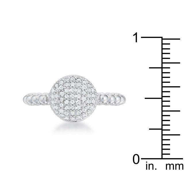 Stunning CZ Rhodium Ring - JGI - Flyclothing LLC