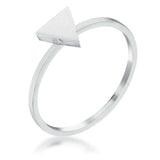 Stainless Steel Triangle Stackable Ring - JGI - Flyclothing LLC