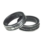 Alchemy Gothic Demon Black & Angel White Ring - Alchemy Gothic - Flyclothing LLC