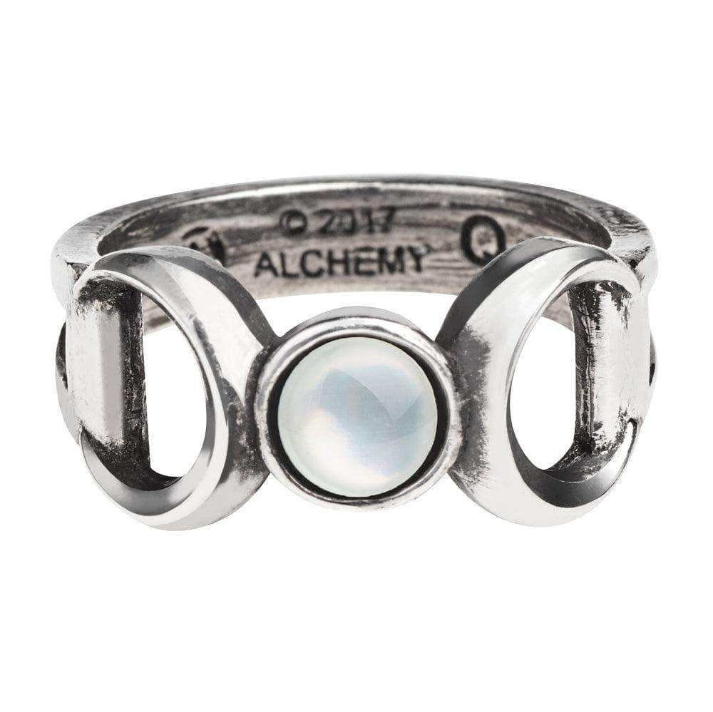 Alchemy Gothic Triple Goddess Ring - Alchemy Gothic - Flyclothing LLC