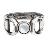 Alchemy Gothic Triple Goddess Ring - Alchemy Gothic - Flyclothing LLC