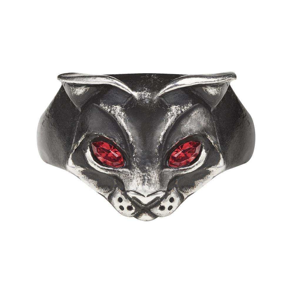 Alchemy Gothic Bastet Goddess Ring - Alchemy Gothic - Flyclothing LLC