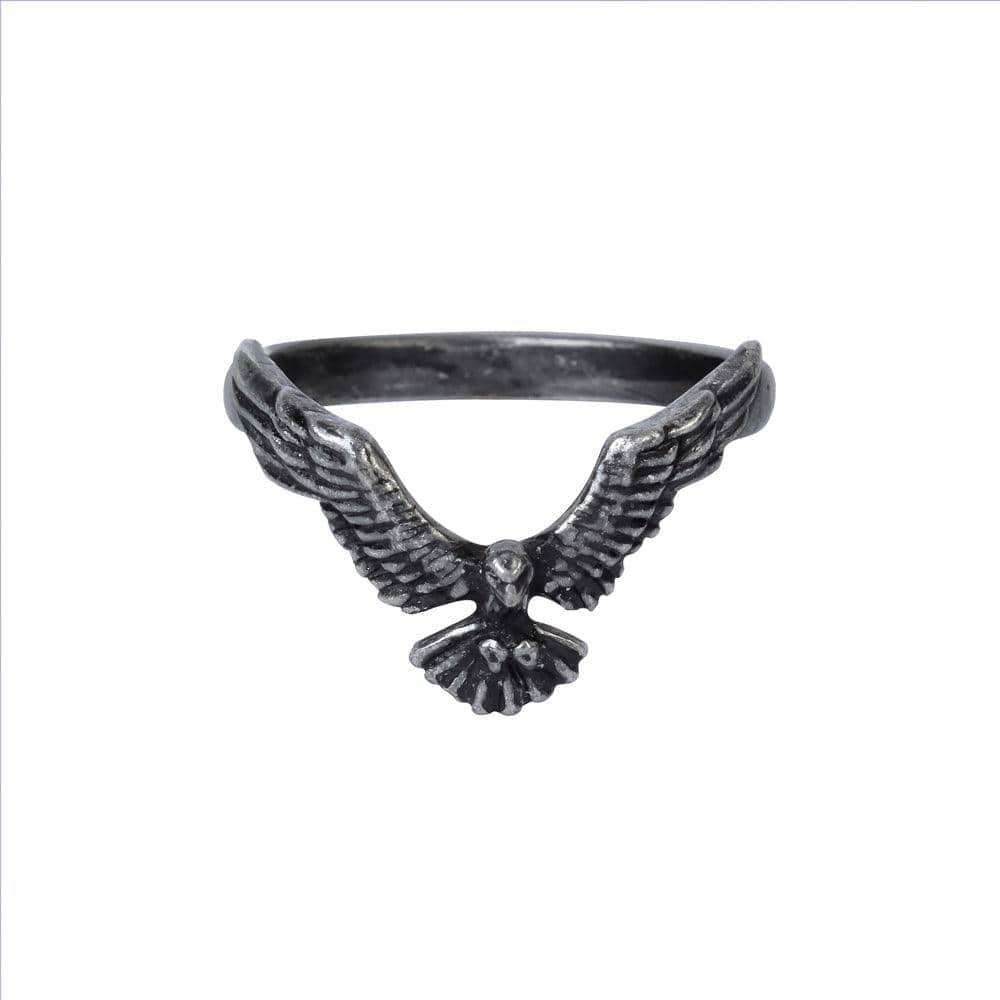 Alchemy Gothic Ravenette Ring - Alchemy Gothic - Flyclothing LLC