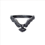 Alchemy Gothic Ravenette Ring - Alchemy Gothic - Flyclothing LLC