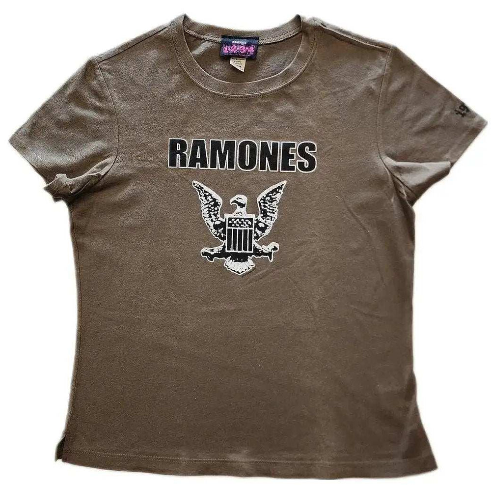 Ramones Jersey Olive Tee - Ramones - Flyclothing LLC