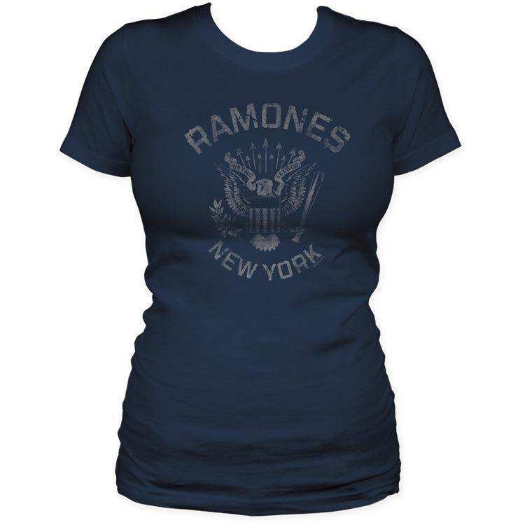 Ramones NY Junior Cut Tee - Ramones - Flyclothing LLC