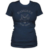 Ramones NY Junior Cut Tee - Ramones - Flyclothing LLC