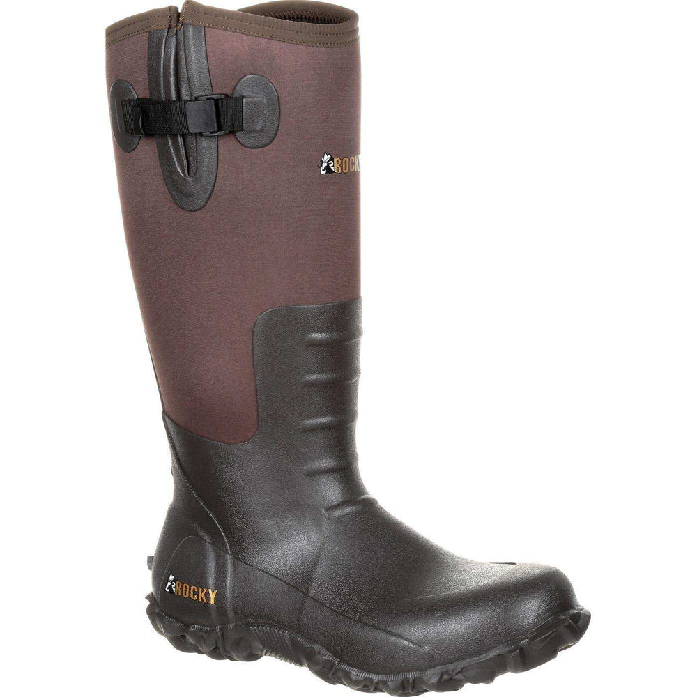 Rocky Core Brown Rubber Waterproof Outdoor Boot - Rocky - Flyclothing LLC