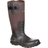 Rocky Core Brown Rubber Waterproof Outdoor Boot - Rocky - Flyclothing LLC