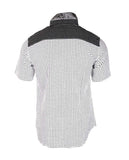 English Heroes S/S GAMBLING POLKA DOT BLUES WHITE - Rock Roll N Soul Clothing - Flyclothing LLC