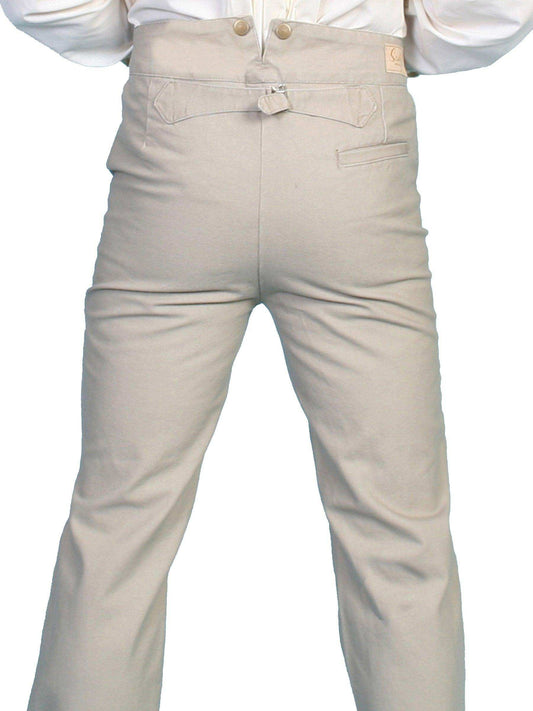 Scully Leather Sand Canvas Mens Pant - Scully Leather - Flyclothing LLC