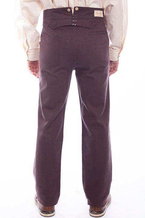 Scully Leather Walnut Canvas Mens Pant - Scully Leather - Flyclothing LLC