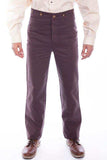Scully Leather Walnut Canvas Mens Pant - Scully Leather - Flyclothing LLC