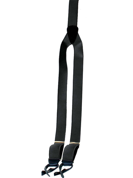 Scully BLACK FRENCH SILK SUSPENDER - Scully Leather - Flyclothing LLC