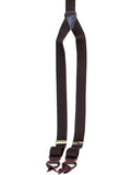 Scully BROWN ELASTIC SUSPENDERS - Scully Leather - Flyclothing LLC