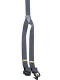 Scully CHARCOAL ELASTIC SUSPENDERS - Scully Leather - Flyclothing LLC