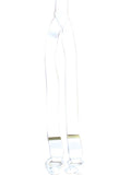 Scully WHITE ELASTIC SUSPENDERS - Scully Leather - Flyclothing LLC