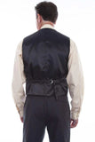 Scully Red Silk Single Breasted Vest - Scully Leather - Flyclothing LLC