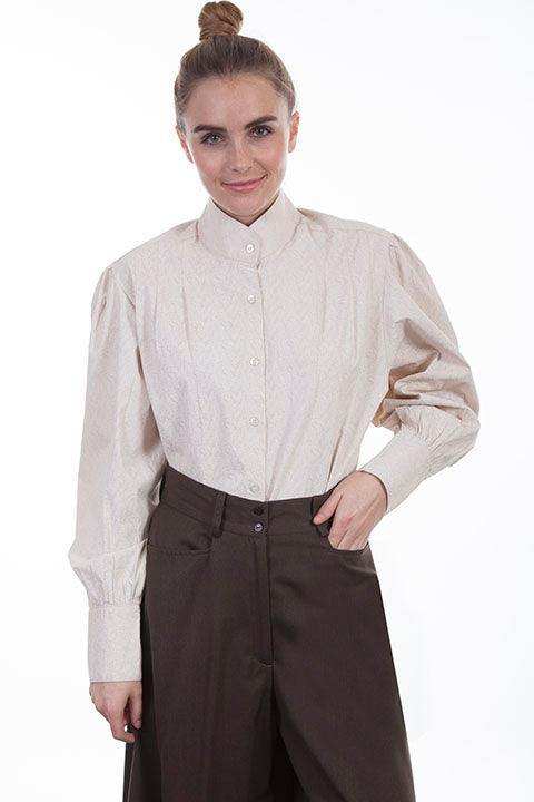Scully NATURAL LADIES PAISLEY BLOUSE - Scully Leather - Flyclothing LLC