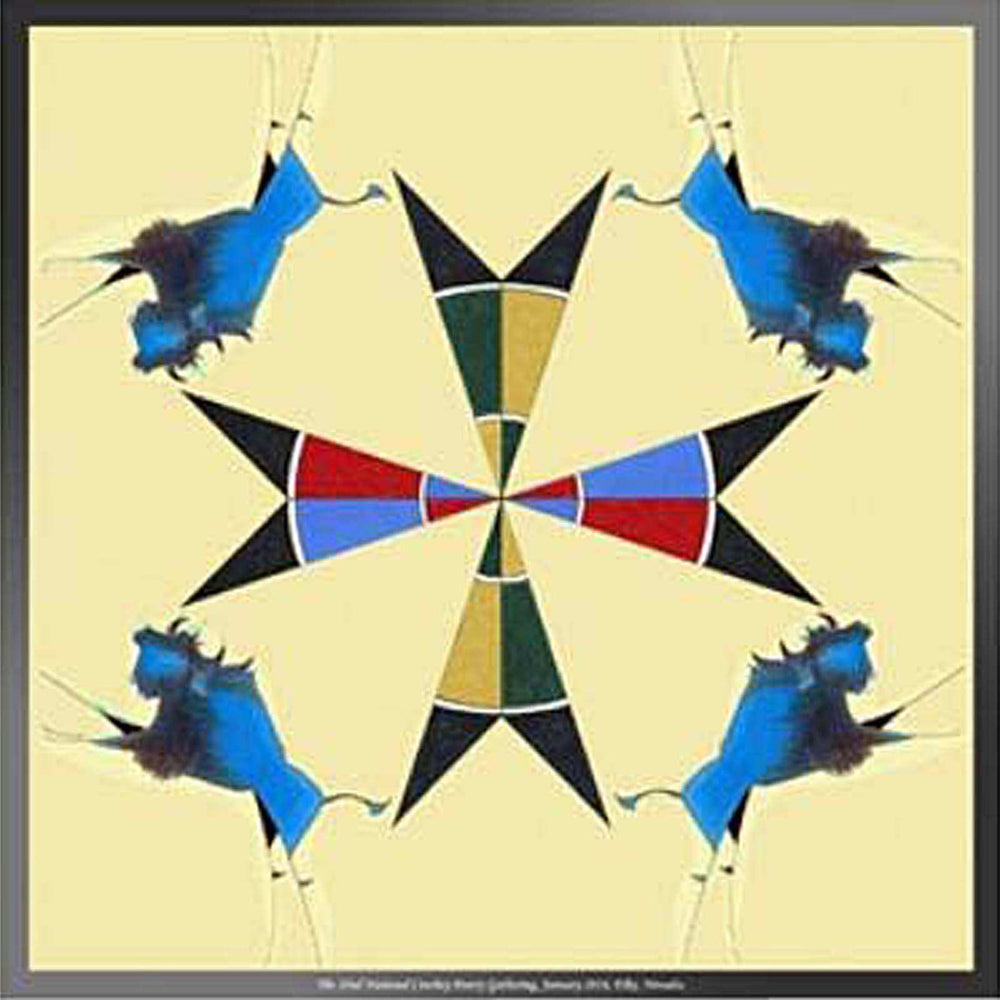 Limited-Edition Faster Than Fast Silk Scarf by Donald Montileaux - Rockmount Clothing - Flyclothing LLC