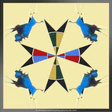 Limited-Edition Faster Than Fast Silk Scarf by Donald Montileaux - Rockmount Clothing - Flyclothing LLC