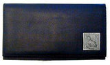 Checkbook Cover - Howling Wolf - Siskiyou Buckle - Flyclothing LLC