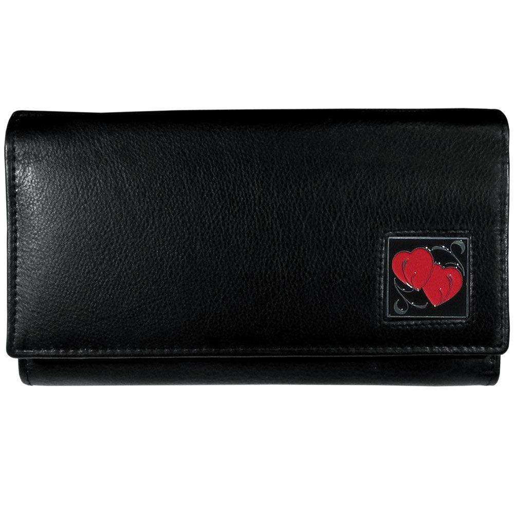 Women's Wallet - Double Heart - Siskiyou Buckle - Flyclothing LLC