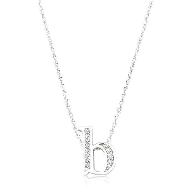 Pave Initial B Pendant - JGI - Flyclothing LLC