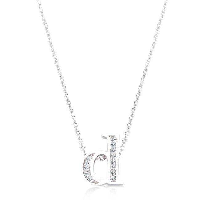 Pave Initial D Pendant - JGI - Flyclothing LLC