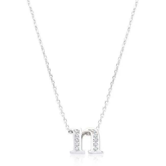 Pave Initial N Pendant - JGI - Flyclothing LLC