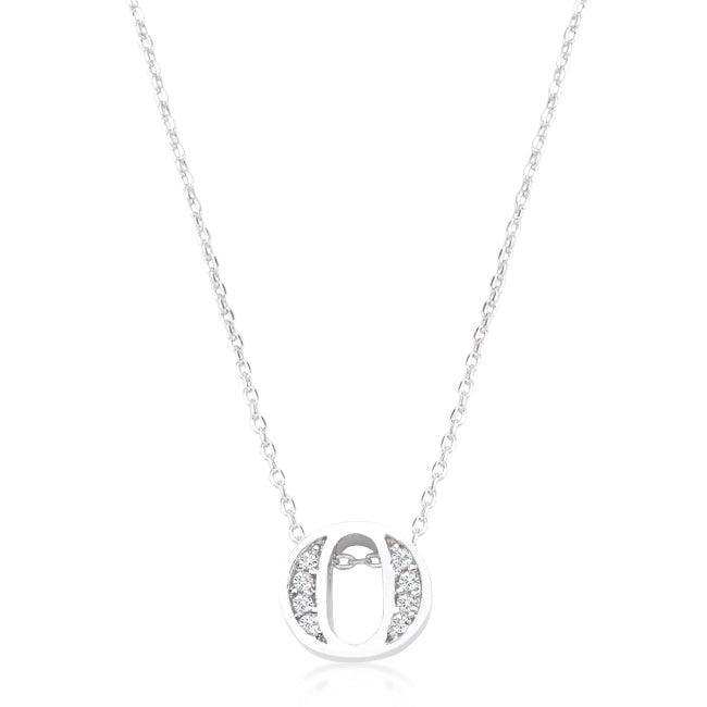 Pave Initial O Pendant - JGI - Flyclothing LLC