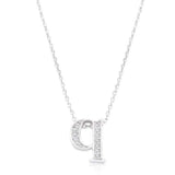 Pave Initial Q Pendant - JGI - Flyclothing LLC