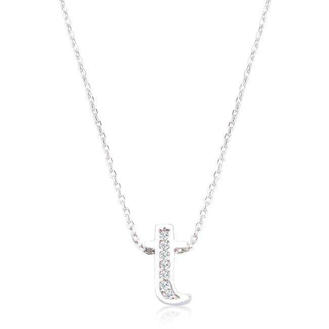 Pave Initial T Pendant - JGI - Flyclothing LLC
