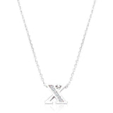 Pave Initial X Pendant - JGI - Flyclothing LLC