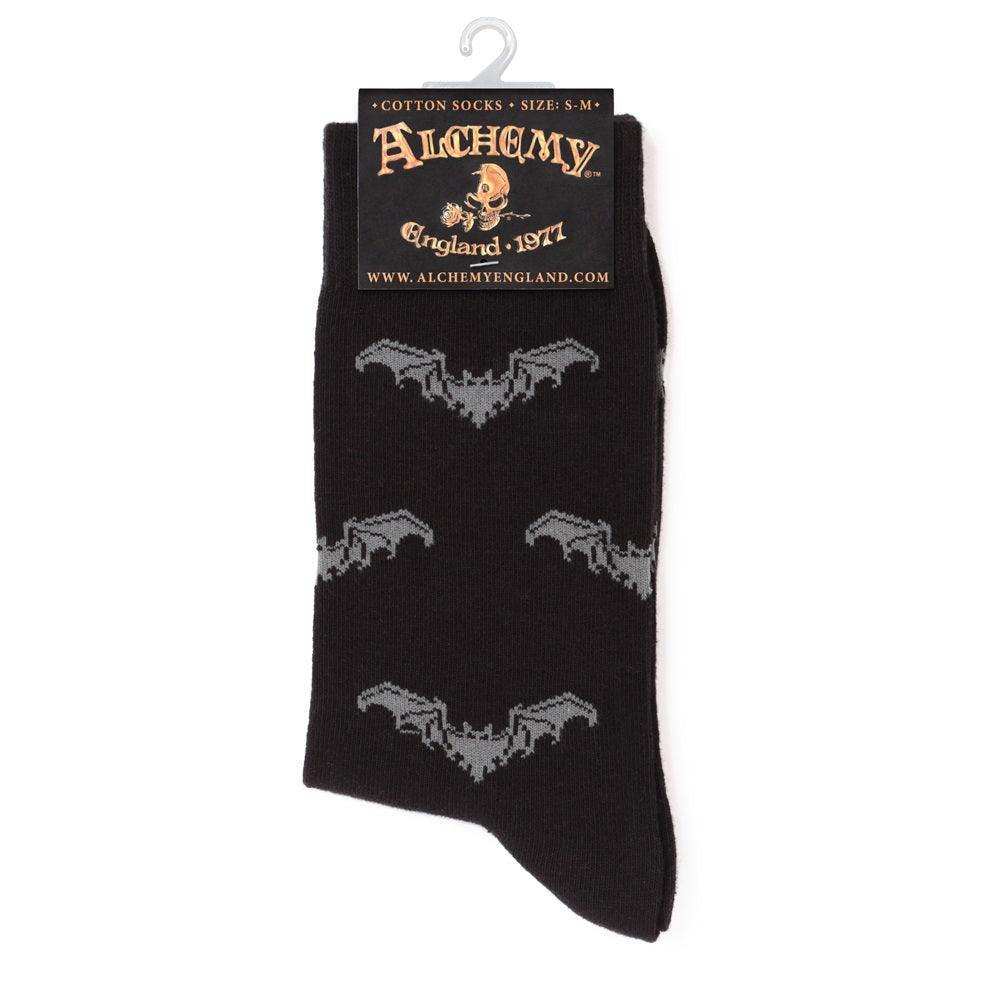 Alchemy Gothic Gothic Bat Socks - Alchemy Gothic - Flyclothing LLC