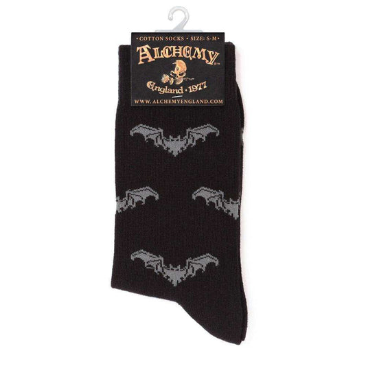 Alchemy Gothic Gothic Bat Socks - Alchemy Gothic - Flyclothing LLC