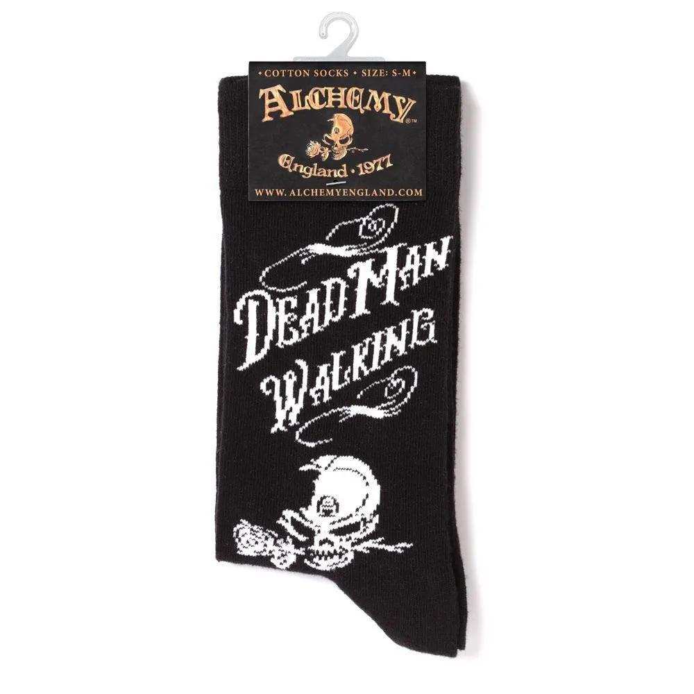 Alchemy Gothic Dead Man Walking Socks - Alchemy Gothic - Flyclothing LLC