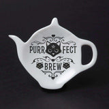 The Vault Purrfect Brew T Spoon Holder - Alchemy Gothic - Flyclothing LLC