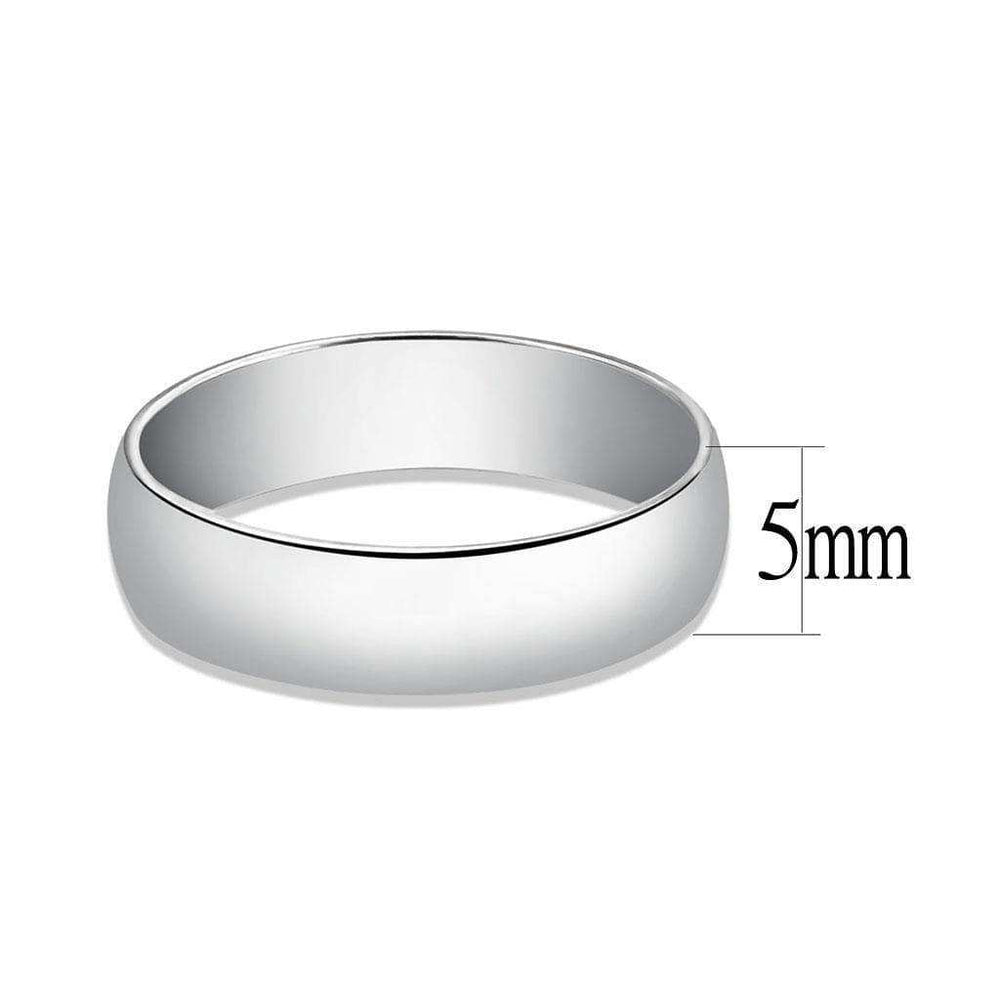 Alamode Silver 925 Sterling Silver Ring with No Stone - Alamode - Flyclothing LLC