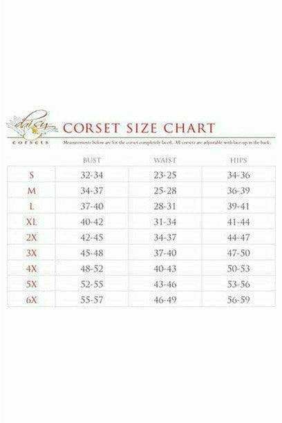 Daisy Corsets Lavish Gold Brocade Open Cup Waist Cincher - Daisy Corsets - Flyclothing LLC